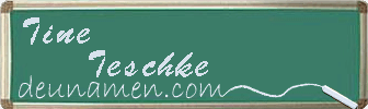 Tine Teschke Visitenkarte